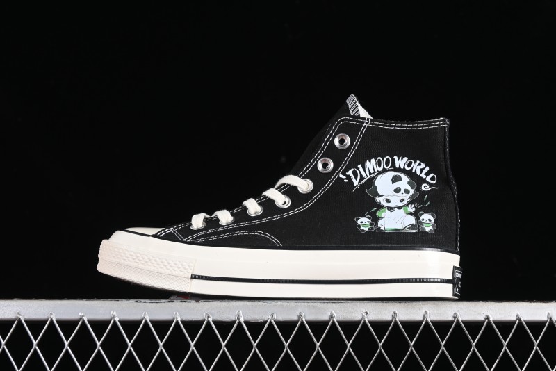 Converse x Honda Limited Edition Pop Mart Collaboration High Top Canvas Sneakers - 162050C