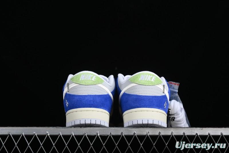 Nike April Skateboards SB Dunk Low Collaboration - Ice Rose SB Shattered Backboard Casual Skate Shoes FD2562-400