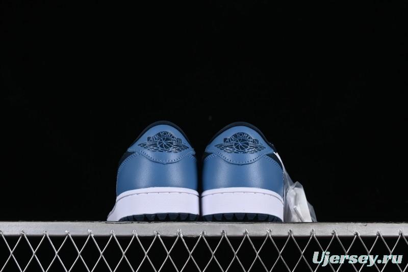 Nike Air Jordan 1 Low Golf Shoes Navy Blue - DD9315-115