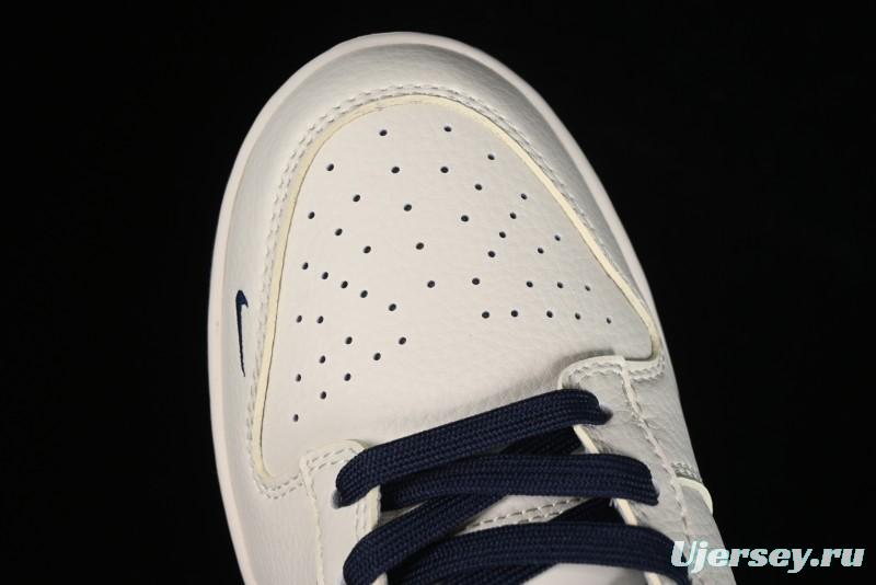 Nike SB Dunk Low Stussy Collaboration - Off White Floral Swoosh Anniversary High-End Custom Low-Top Casual Skate Shoes - XY1688-001