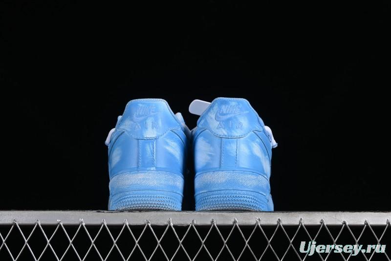 Nike Air Force 1 '07 Low Tie-Dye Blue Casual Sneakers - YY2024-929