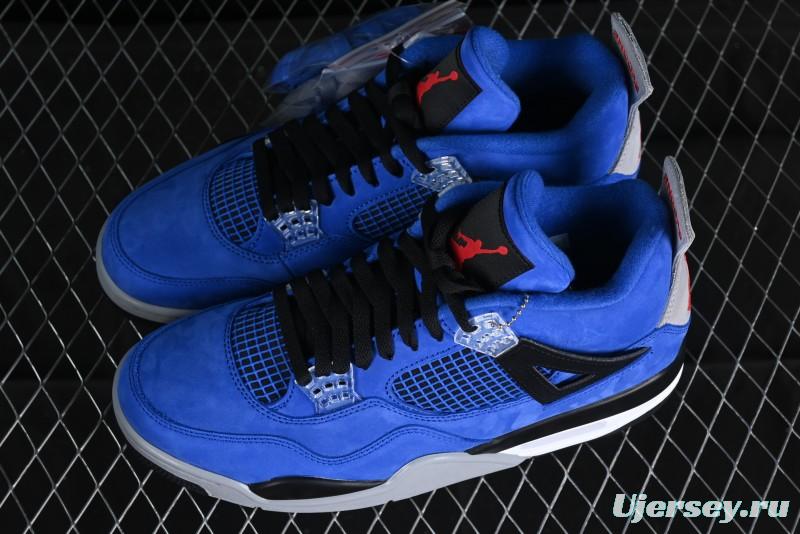 Nike Air Jordan 4 Retro Basketball Shoes with Premium Suede and Eminem Encore Design - AJ4