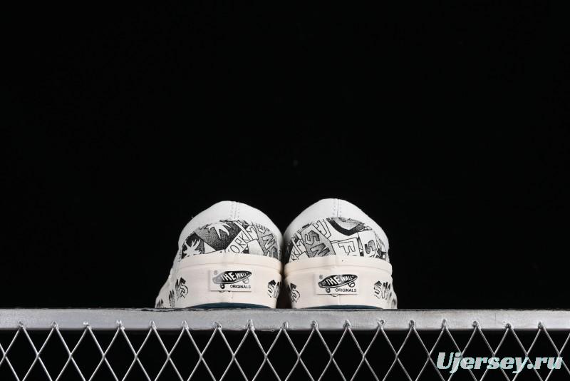 Vans OG Classic Slip-On LX & OG Era LX Sneakersntuff LA Graffiti Collaboration Low-Top Skate Shoes - VN000EYEBPJ