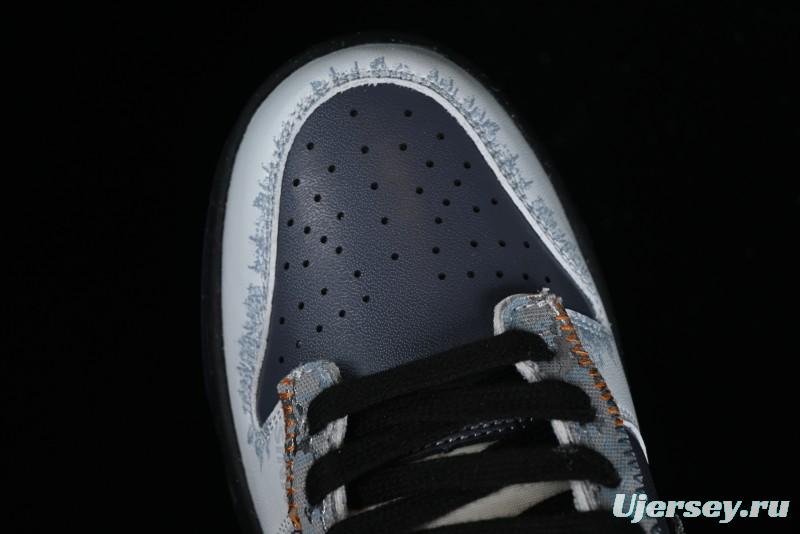 Nike Dunk Low Panda Prank Surf Fishing SB Strap Low-Top Casual Sneakers - FV8106-181