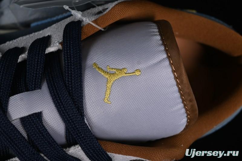 Nike Air Jordan 1 Low AJ1 Customized Low-Top Casual Sneakers - FZ5042-041