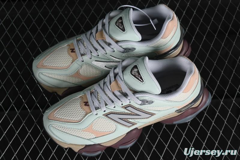 New Balance Joe Freshgoods x New Balance 9060 Retro Running Sneakers with ABZORB Cushioning - U9060GCA