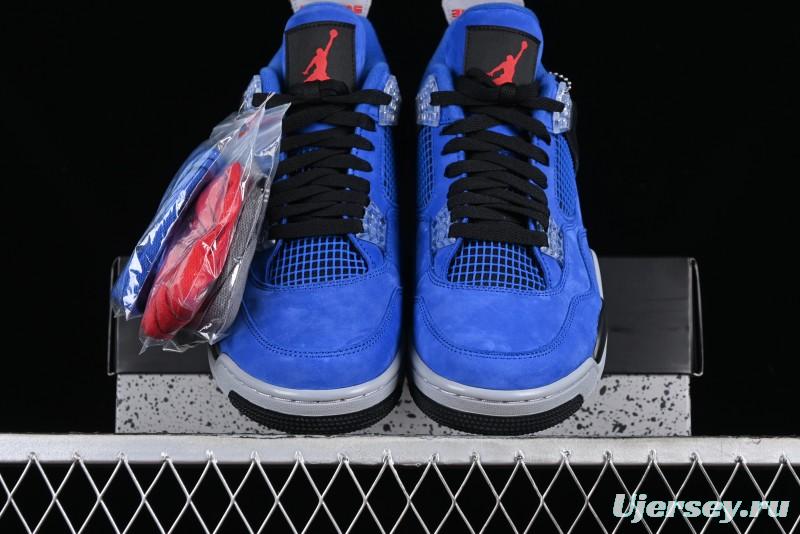 Nike Air Jordan 4 Retro Basketball Shoes with Premium Suede and Eminem Encore Design - AJ4