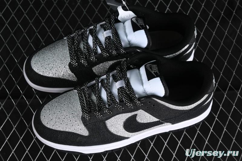 Nike SB Dunk Low Black Starry Sky Anniversary High-End Custom Low-Top Casual Sneakers - LW1818-101