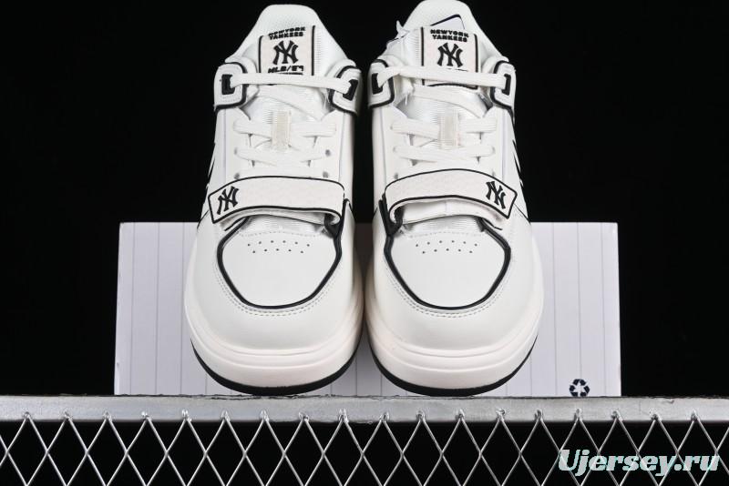 MLB Chunky Liner New York Yankees Hook & Loop Lightweight Platform Sneakers with 6cm Height Increase - 3ASXLMB3N50BKS