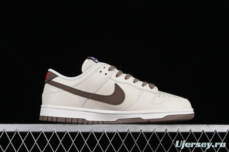 Nike Supreme x SB Dunk Low Collaboration - Military Green Anniversary High-End Custom Low-Top Casual Skate Shoes - XD1688-001