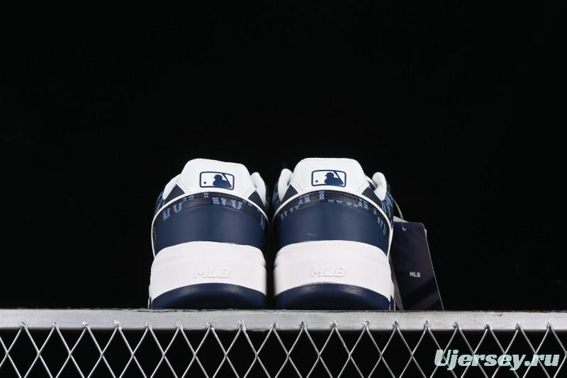 MLB Chunky Liner Classic Monogram Lightweight Platform Sneakers with 6cm Height Increase - 3ASXCMN4N50NYS