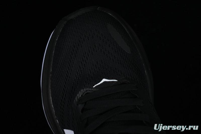 HOKA ONE ONE Bondi 8 Functional Cushioned Running Shoes with Engineered Mesh Upper - 1123202 BWHT