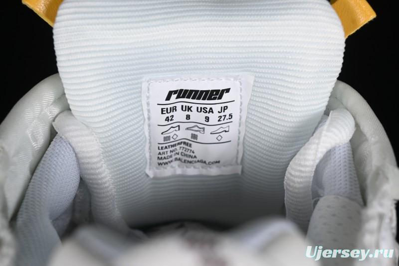 Balenciaga Runner Kith Four Color Retro Casual Sneakers - W3RNY0326