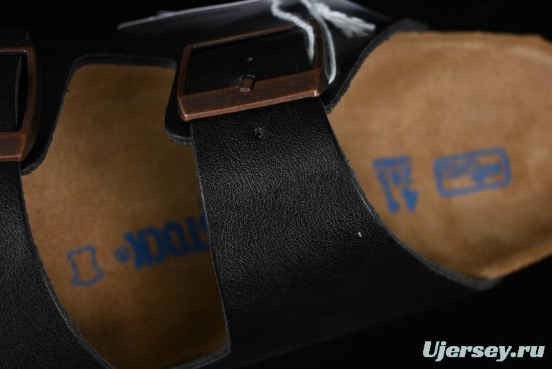 Birkenstock Sandals with Soft Suede Leather and Lambswool Footbed - G.D4