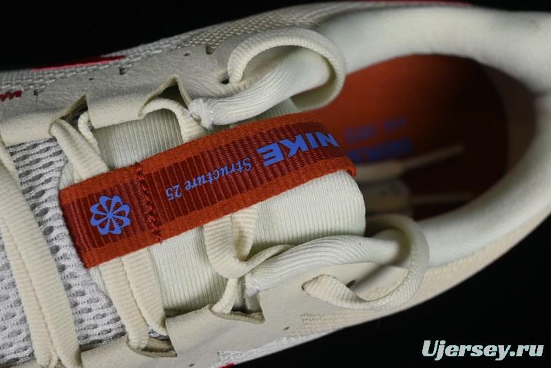 Nike Air Zoom Structure 25 Running Shoes 2024 New Cushioning Anti-Slip Comfort - DJ7883-001