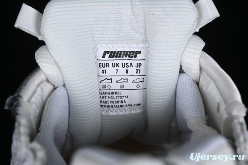 Balenciaga Runner Kith Four Color Retro Casual Sneakers - WRUNG9010