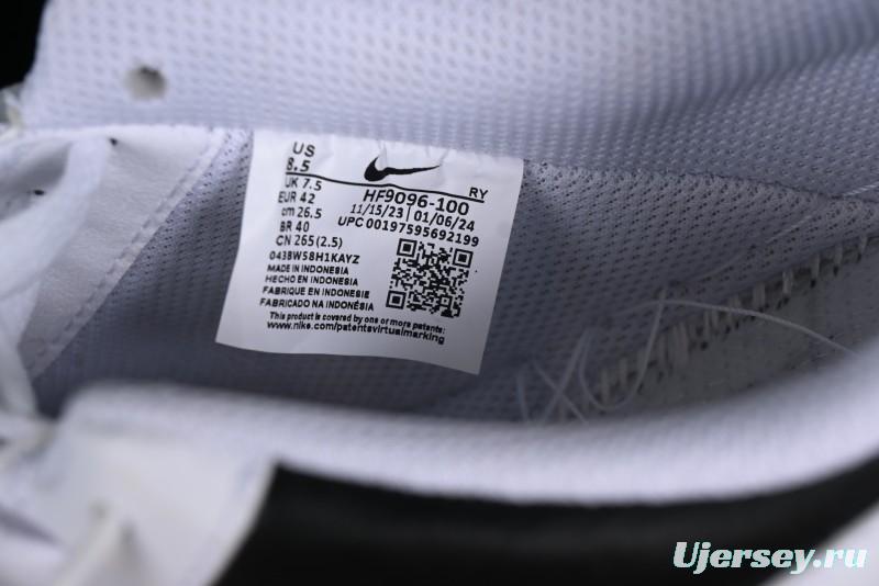 Nike Air Force 1 '07 Low Black White Broken Hook Casual Sneakers - HF9096-100