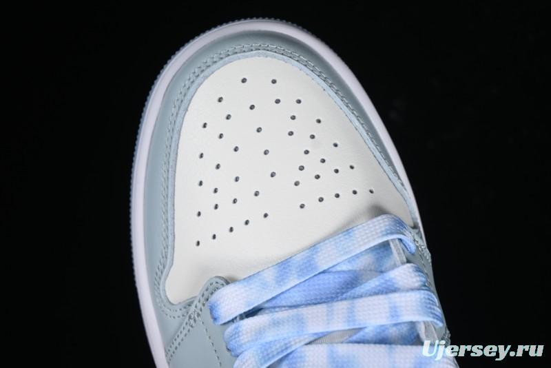 Nike Air Jordan 1 Low AJ1 White Magnolia Casual Sneakers - DC0774-164