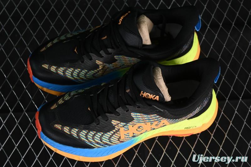 Hoka One One Mafate Speed 4 Low-Cut Professional Trail Running Shoes - 1138472 BKML