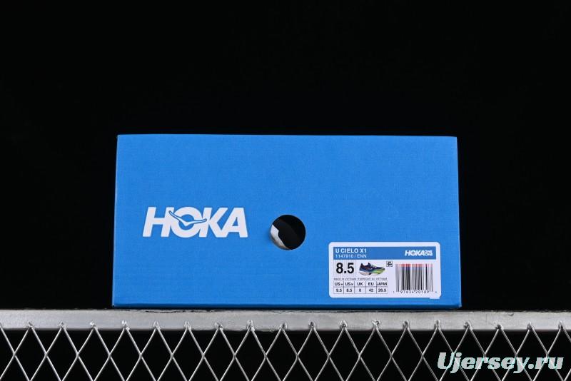 Hoka One One Cielo X1 Professional Racing Cushioned Anti-Slip Durable Training Running Shoes - 1147910 ENN