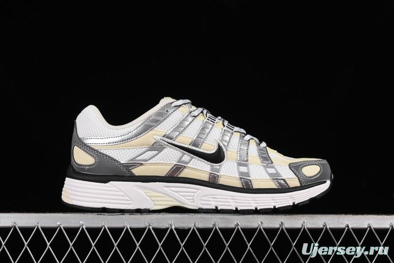 Nike P-6000 Retro Casual Sneakers with Lightweight Design - FV6603-100