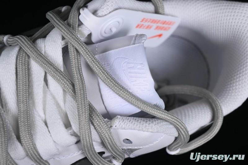 Nike Air Force 1 '07 Low Spray Paint White Grey Strap Low-Top Casual Sneakers - ZH0316-017