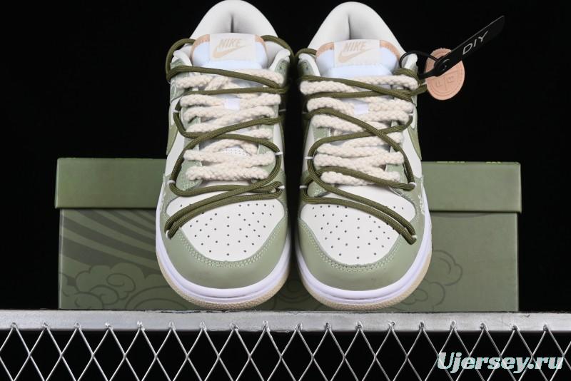 Nike Dunk Low FZBB Chinese Tea Gift Box Palace Longjing Tea SB Lace-Up Low-Top Casual Sneakers - DV0831-003