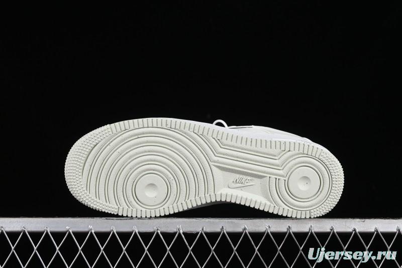 Nike Air Force 1 '07 Low Casual Sneakers with Full-Length Air Cushion - FN8540-100