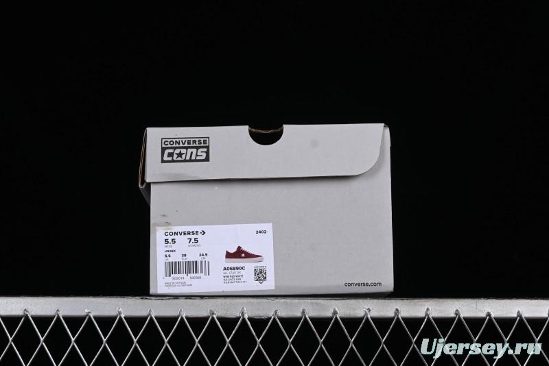 Converse One Star Pro Retro Skate Shoes in Reddish Brown - A06890C