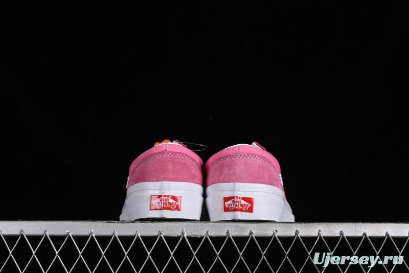 Vans Style 36 Decons Dragon Fruit Color Half-Moon Toe Vulcanized Casual Skate Shoes - VN000MT6PIN