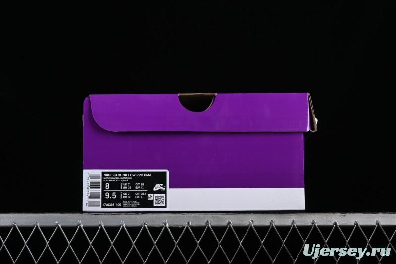 Nike SB Dunk Low Pro Premium "Denim Gum" Low-Top Casual Skate Shoes - CV0316-400