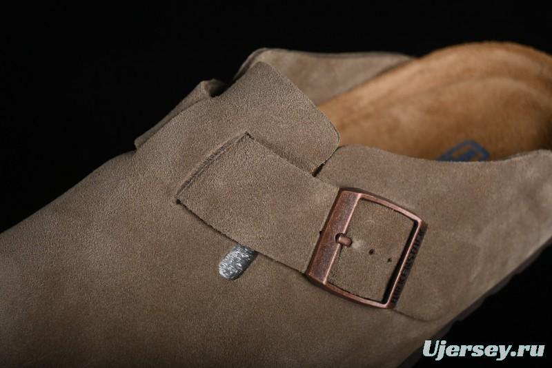 Birkenstock Arizona Soft Footbed Sandals with Suede Leather and Lambswool Lining - G.D4