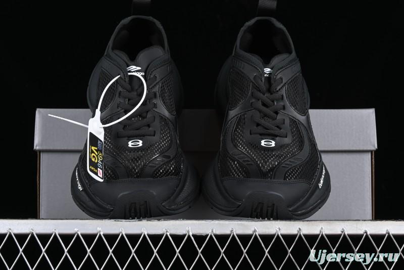 Balenciaga Circuit Lightweight Distressed Print Round Toe Fashion Casual Shoes - WFLGY1000