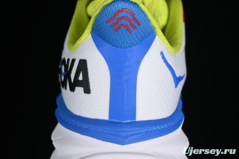 HOKA ONE ONE Clifton 9 Lightweight Knit Mesh Running Shoes with Enhanced Cushioning - 1127895 BVR