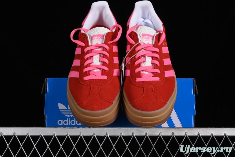 Adidas Originals Gazelle Bold IH7496 Low-Top Sneakers with Thick Sole for Slip Resistance and Durability