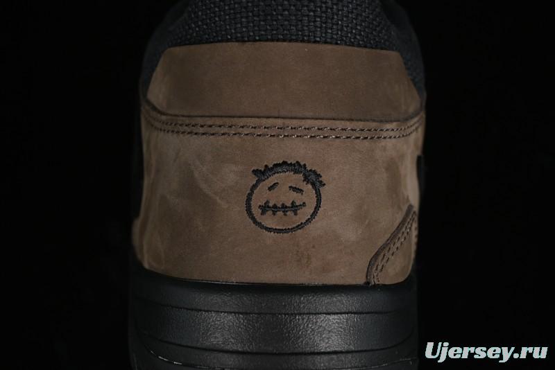 Nike Travis Scott x Jordan Cut The Check AJ1 Basketball Shoes with Velcro Design - FZ8117-204