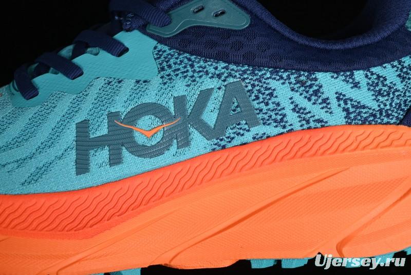 Hoka One One Challenger ATR 7 Low Trail Running Shoes with Enhanced Cushioning and Breathable Mesh - 1134499 SBEP