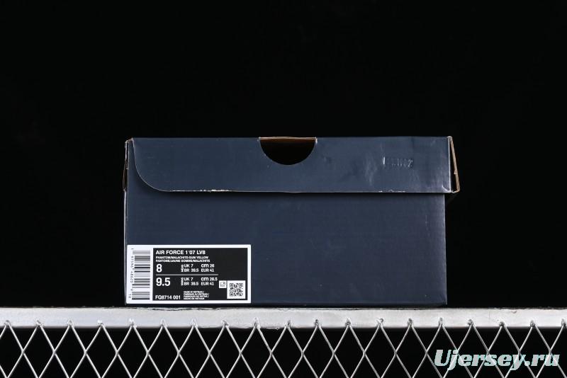 Nike Air Force 1 '07 Low Casual Sneakers with Full-Length Air Cushion - FQ8714-001