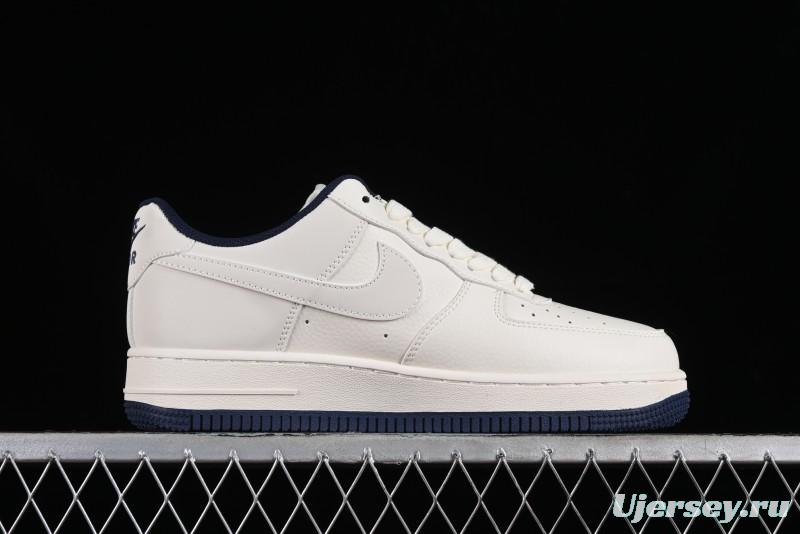 Nike Air Force 1 '07 Low LV Collaboration - Off White Double Swoosh Casual Sneakers - XZ6188-002