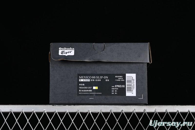 Onitsuka Tiger Mexico 66 Low-Top Canvas Casual Running Shoes - 1183A360-207