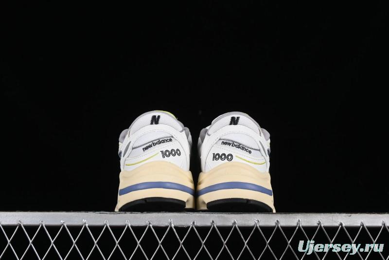 New Balance 1000 Series Retro Dad Style Low-Top Casual Running Shoes - W1000CV