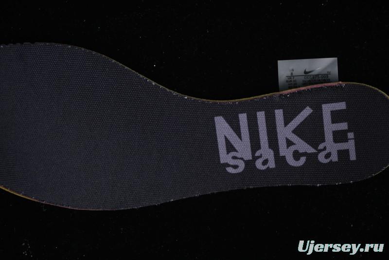 Nike Sacai VaporWaffle 3.0 Retro Running Shoes with Five-Layer Sole - DD1875-003