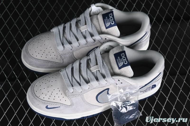 Nike Dunk Low The North Face CDG Collaboration - Green SB Low Top Skateboarding Shoes - FC1688-179