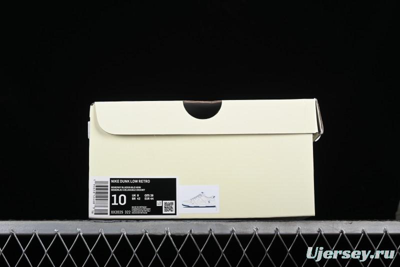 Nike SB Dunk Low LV Collaboration - Beige Navy Anniversary High-End Custom Low-Top Casual Skate Shoes - XX2025-322