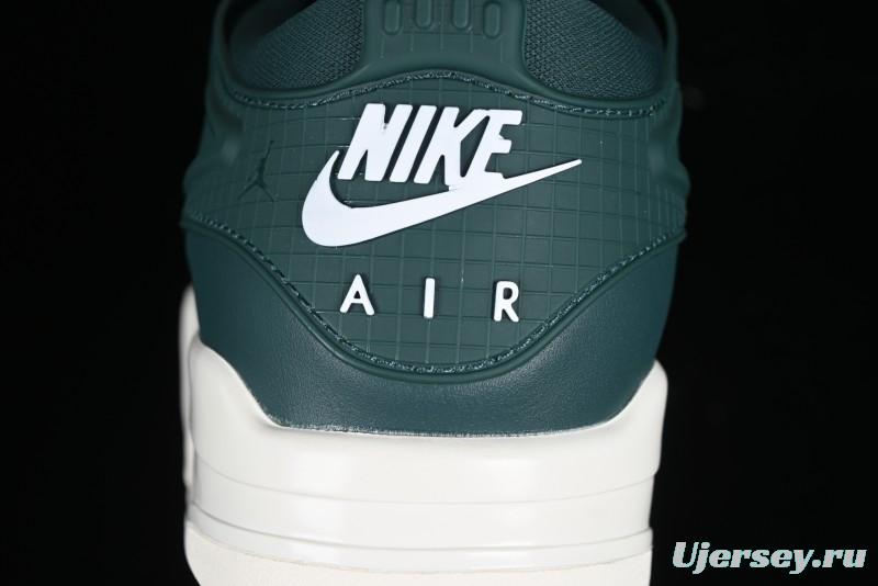 Nike Air Jordan 4 Remastered Military Green Retro Sneakers - FQ7940-300