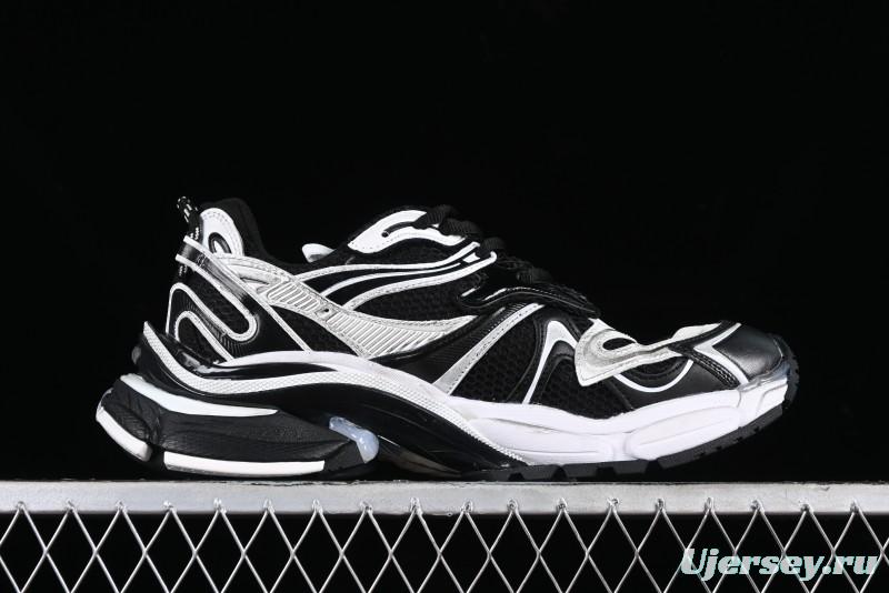 Balenciaga Runner Kith Four Color Retro Casual Sneakers - W3RXP0213