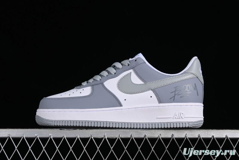 Nike Air Force 1 '07 Low Casual Sneakers with Full-Length Air Cushion - FJ4146-111