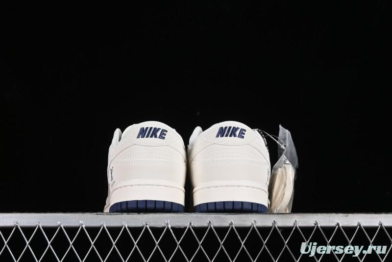Nike SB Dunk Low LV Collaboration - Beige Red Blue Dual Color Anniversary High-End Custom Low-Top Casual Sneakers - XX2025-333