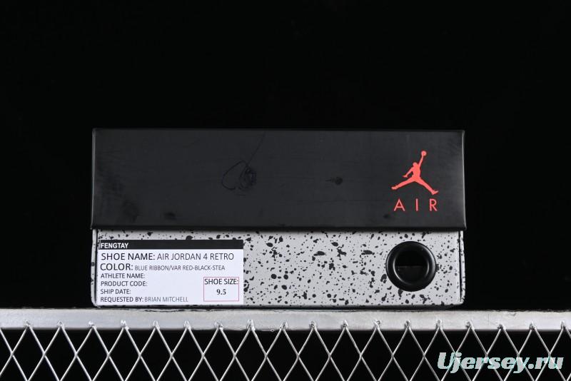 Nike Air Jordan 4 Retro Basketball Shoes with Premium Suede and Eminem Encore Design - AJ4