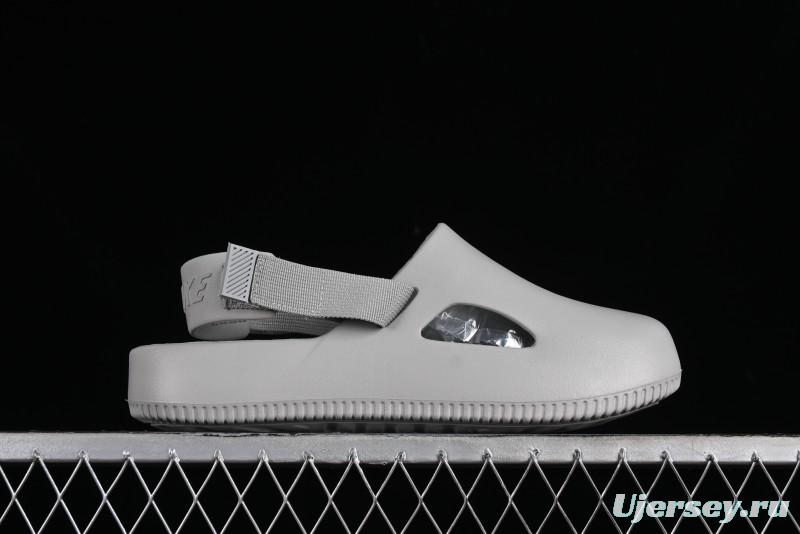 Nike Calm Slide Mule Comfortable Foam Sandals with Textured Footbed - FB2185-100